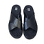 FitFlop F-Mode Leather Platform Cross Slides