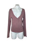 Aritzia TNA Home Stretch Long Sleeve Henley
