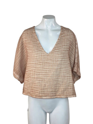 IKIKIZ Pokoloko Crinkle Crop Top