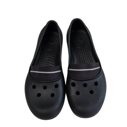 CROCS Juneau Ballet Flat Mary Jane Slip On Shoes