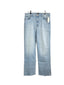 MOTHER Kick It High Rise Straight Leg Jeans
