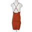 Aritzia Babaton  Anderson Sculpt Knit Cross Back Dress