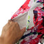 Milly Design Nation Abstract Floral Fit & Flare Dress