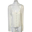 Anthropologie Maeve Square-Neck Button-Front Cardigan Top