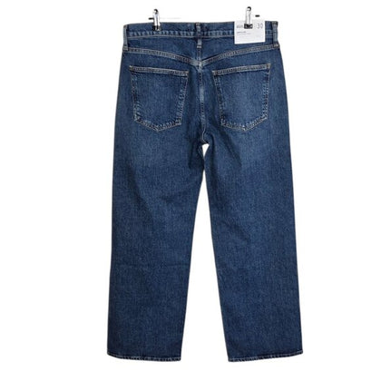 AGOLDE Harper Mid-Rise Straight-Leg Jeans