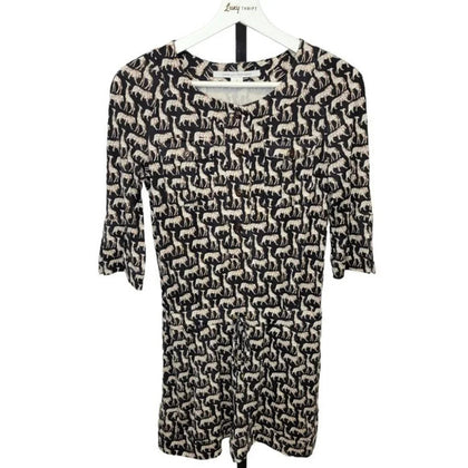 Diane Von Furstenberg 100% Silk Safari Romper