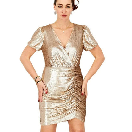 Aidan by  Aidan Mattox Sequin Mini Dress