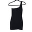 Aritzia Babaton Sculpt Knit One Shoulder Mini Dress