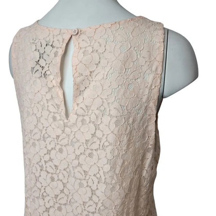 Aritzia Talula Lace Peach Tank