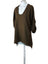 Oh My Gauze! Lagenlook 3/4 Ruched Sleeve Top
