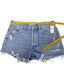 AGOLDE Parker Denim Fray Shorts