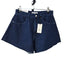 WeWoreWhat Denim Flare Bell Shorts