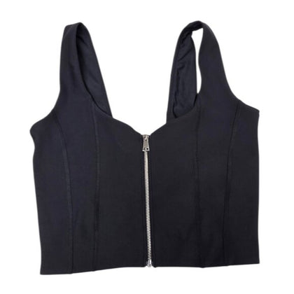 Abercrombie & Fitch YPB Zip Up Crop Top