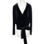Good American Velour V-Neck Dolman Wrap Top