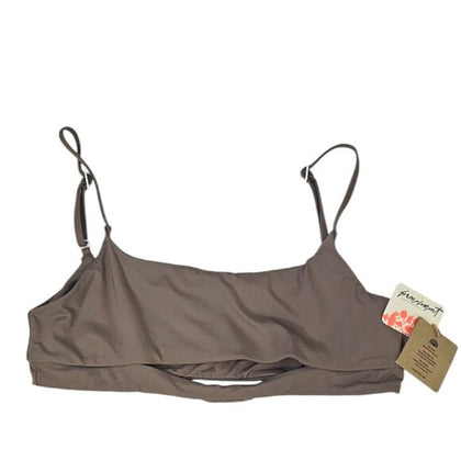 Free People Toast Swimwear Cut Out Bikini Top