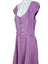Laura Ashley 100% Linen V-Neck Button Front Dress