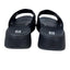 FitFlop F-Mode Leather Platform Cross Slides