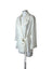 Zara V-Neck Button Front Belted Blouse