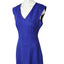 M.M. LaFleur Womens V-Neck Stretch Nylon Knit Dress