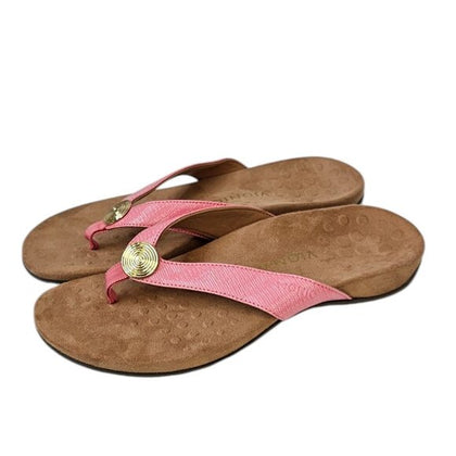 Vionic Hilda woven thong sandal