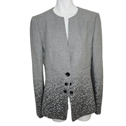 Emporio Armani Womens Wool Blazer