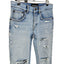 The Kooples  Mid-Rise Cropped Tapered-Leg Jeans