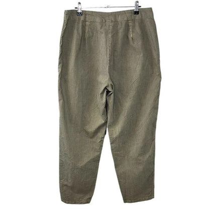 Ischiko Womens Pinstripe Trousers Pants