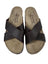 Roots Leather Slide Sandals