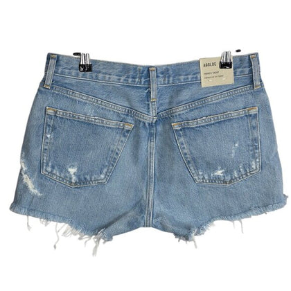 AGOLDE Parker Denim Fray Shorts