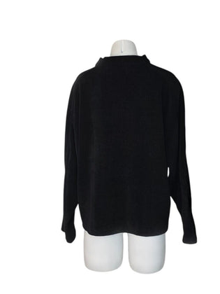Madewell Striped Jacquard Long Sleeve Funnelneck Top