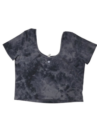 Lululemon Align Short Sleeve V-Neck Cropped Shirt