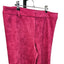 Anthropologie Avec Les Filles Pink Faux Suede Wide Leg Crop Pants