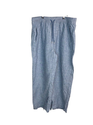 Athleta Retreat Linen High Rise Wide Leg Pant