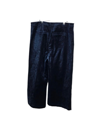 PAIGE Anessa Velvet Wide Leg Trouser