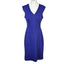 M.M. LaFleur Womens V-Neck Stretch Nylon Knit Dress