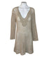 Tommy Bahama Linen Blend Open Knit Swim Cover Up Dress