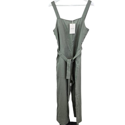 Everlane The Linen Side Button Jumpsuit