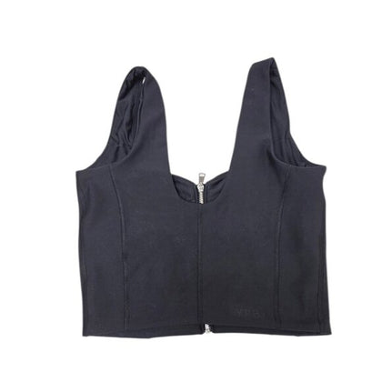 Abercrombie & Fitch YPB Zip Up Crop Top