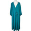 Torrid Teal Length Studio Refined Woven Surplice Dress