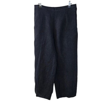 FLAX 100% Linen Wide Leg Pants