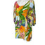 Jams World Monstera Leaf Batwing Short Sleeve Shirt