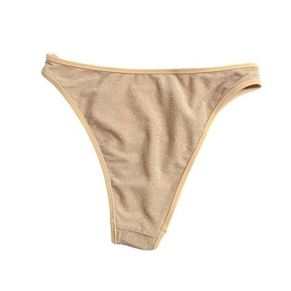 Aerie Cheekiest Shimmer Bikini Bottoms
