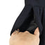 St. John Basics Santana Knit Pleated Straight High Rise Crop Pant