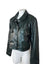 House of Harlow 1960 Faux Leather Croc Embossed Crop Jacket