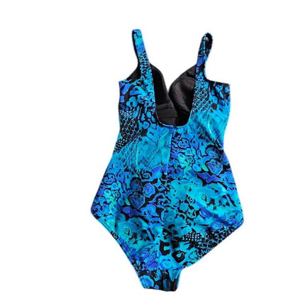 Miraclesuit One Piece Crossover Wrap Shaping Swimsuit