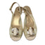 Stuart Weitzman Translucent Peep Toe Bow Jelly Heels