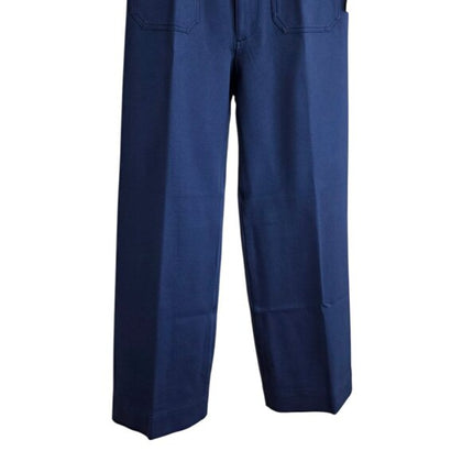 Anthropologie Maeve The Colette Ponte Crop Wide-Leg Pants