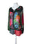 Desigual Sheer Long Sleeve Art Print Blouse