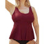 Shapermint Adjustable Strap Wire-Free Tankini Top