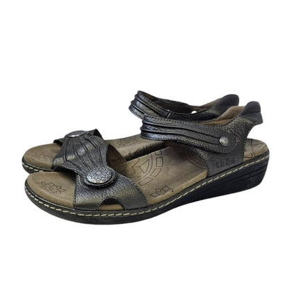 Taos Escape Leather Slingback Sandals